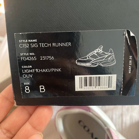 Coach sneakers Shoes, Pre owned - Picture 3 of 10